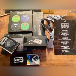 Oasis VIP merch from Los Angeles concert 2025